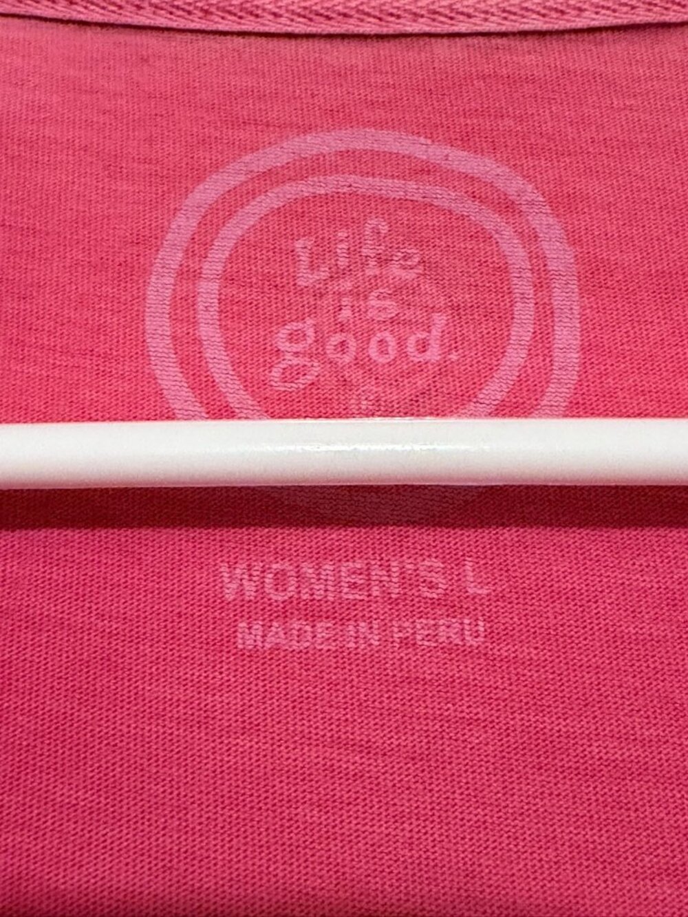 Women's Pink Life is Good Apres Ever After Long Sleeve T-Shirt Skiing Size Large - Picture 3 of 4